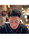 店長【椛島】パートスタイル×パーマ×フェードスタイル