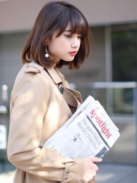 グランド(GRAND) 25歳からの【ネイビーカラー /美髪/フレンチボブ/マニッシュ】