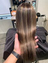 ライズ バイ レボ 柏店(RISE by REVO)&nbsp;インナーグレージュ/マチルダボブ/前髪/ピンクベージュ/柏