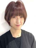 トト 船橋店(toto.)&nbsp;黒髪/グレーベージュ/レイヤーロング/前髪パーマ[西船橋/津田沼]