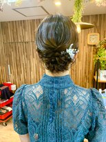 メール(Mer...) 結婚式/ヘアアレンジ/まとめ髪