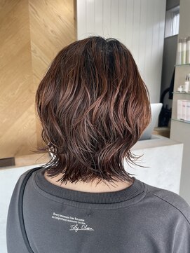 エイト 沖縄豊崎店(EIGHT toyosaki) 【EIGHT 豊崎】お客様スタイル_ミディアムデジタルパーマ