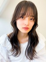 ハートクリップアームズ 橿原店(HEART CLIP arms) 大人可愛いウルフレイヤーロングブリーチなしアッシュグレージュ