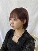 切りっぱなしボブ×レッド