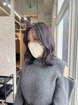 ラニヘアサロン(lani hair salon)&nbsp;透明感のあるラベンダーカラー