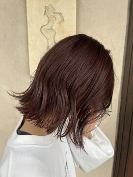 トップヘアー 総社店(TOP HAIR) レッドブラウンカラー/ブリーチ必須