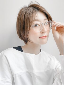 ネイロ 錦糸町(NeiRo) ★グレージュブリーチなしショートカットショートボブパーマ