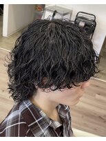 ジャップ(Jap)&nbsp;マッシュウルフの波巻きパーマ