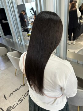 キング 枚方店(K!ng) 縮毛矯正髪質改善ハイライトレイヤーカット枚方美容室エクステ