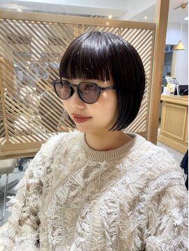 ハナサカヤヘアーサロン(hanasakaya hair salon) ミニボブ