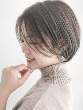 ネイロ 錦糸町(NeiRo) ●前下がりショートボブハンサムショートカットカラーパーマケア