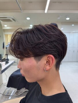 ニコ トウキョウ ヨコハマ(nico) メンズ/センターパート/ニュアンスパーマ