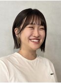 【 YUCCA 】大人可愛い20代30代40代 ボブ/切りっぱなし