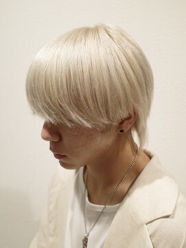 オーシャントーキョー 原宿(OCEAN TOKYO) ハイライトメンズ波巻きスパイラルパーマサーフスタイルウルフ