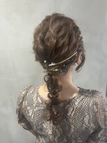 リンダイーロ(Linda Hiro)&nbsp;【札幌円山】へアセット/お呼ばれヘア/結婚式/編み下ろし