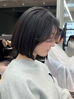 ロンドミラー 博多店(Lond Mirror) メルティーカラー似合わせカット顔周りカットショートボブ博多