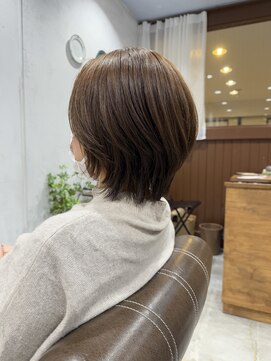 フォンド(fond) 【新栄/栄】伸ばしかけショートウルフ