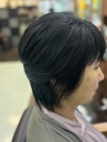 シーズンプラス(SEASON PLUS)&nbsp;絶壁解消/ひし形/大人可愛い/斜めバング/30代40代/ミセスヘア14A