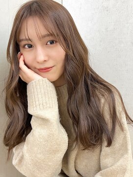 トワ 仙台店(toi) 【韓国・レイヤー】 髪質改善 仙台  オリーブベージュ