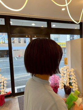 ルーチェココ ブラン(Lu'ce coco blanc) ミニマムストレートボブ