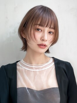 フル(FuLL)の写真/骨格・髪質に合わせミリ単位のカットで,小顔見せが叶う◎前髪や顔周りのデザインで魅力を引きだすstyleに*