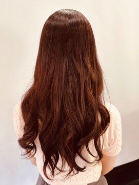 ヘア イノウエ HAIR INOUE 秋カラー　イルミナレッドブラウン