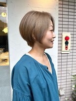 サビィ(Sabby)&nbsp;前下がりショート/ベージュ/ブリーチ/多摩センター/氏川洸希