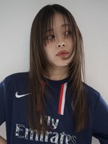 テクネ 天神大名(techne)&nbsp;天神大名顔周りレイヤーカットミディアムボブタッセルボブパーマ