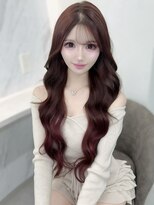 ラピス 新宿(Lapis)&nbsp;【Lapis新宿】チェリーブラウン/スーパーロングエクステ60cm60本