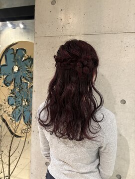 レジュアル(RESSUAL) 推し活◎くるみちゃんヘアー　ハーフアップヘアセット