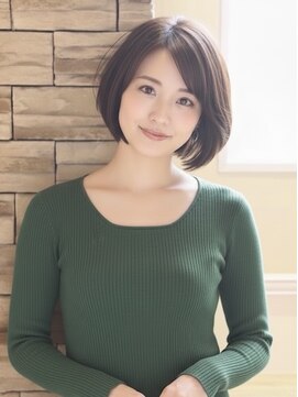 レウナ 外苑前(Reuna) 30代40代大人可愛いひし形ボブ　大人ボブ