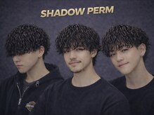 シャドーパーマ×波巻き