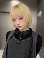 サンド 鹿児島中央(sand)&nbsp;ボブ/韓国ボブ/タッセルボブ/イメチェン/似合わせカット]