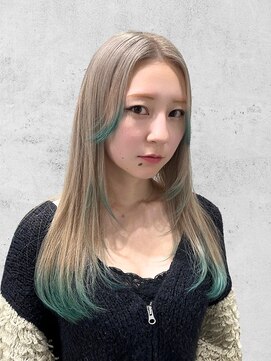 オルズ 渋谷(ALLZ) 渋谷/ケアブリーチ/ダブルカラー/裾カラー/エンドカラー/渋谷駅