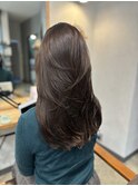 ハッシュカット×縮毛矯正