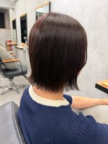クラン 岡本(Chlan)&nbsp;外はねボブ　ピンクブラウン