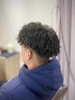 Men's Hair Consigliere メンズカット/パーマ/白髪染め【コンシリエーレ】 ツイストスパイラル(ツイスト普通・スパイラル普通)