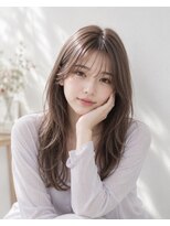 グロウ 赤羽(grow)&nbsp;ナチュラルブラウン×韓国ロングレイヤー