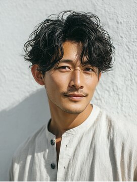 スギモト 上尾店(SUGIMOTO) フェザーパーマ20代30代40代メンズ眉毛ヘッドスパ上尾駅