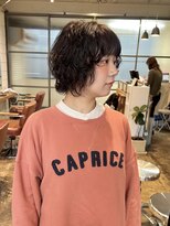 リンネ(Lin'ne)&nbsp;ショートボブのニュアンスパーマ
