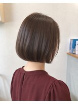 リノ 寺田町南口店(rino) 顔周りレイヤーカットの小顔見せショートボブ