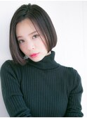 ボブカットが上手いと予約殺到中です☆グレージュで柔らかさを♪