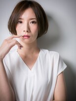 モッズヘア 越谷(mod's hair) *mod's越谷*センターパートで小顔♪丸みショートx