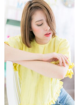 ミック 日暮里店(miq) ツヤ透明感☆ラブクラシカルボブb