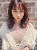 ジゼル(GiseL)&nbsp;カジュアルミディー/天神/福岡/髪質改善/ミルクティーカラー