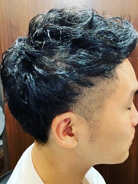 ヒロギンザ 新橋店(HIRO GINZA) ジェットモヒカンパーマスタイル