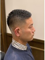 ヒロギンザバーバーショップ 神楽坂店(HIRO GINZA BARBER SHOP)&nbsp;濡れパン×スキンフェード