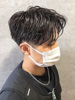 コワファーストナガサキシャンプーボーイ(COIFF1RST NAGASAKI SHAMPOO BOY)&nbsp;【色気抜群】センターパート×ソフトツイストスパイラル