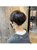 【corte反町】 刈り上げショート+ダークアッシュ★