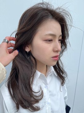 スウェル(SWELL) チョコレートベージュ×ナチュラルレイヤー/kiy